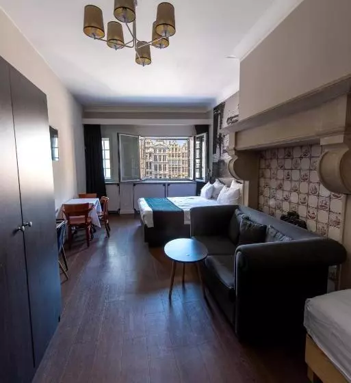 اتاق استاندارد با چشمانداز, Résidence Hotel Le Quinze Grand Place Brussels