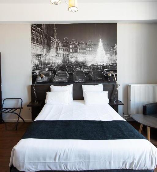اتاق استاندارد با چشم‌انداز, Résidence Hotel Le Quinze Grand Place Brussels