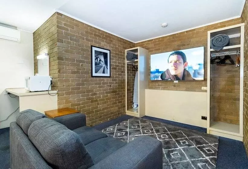 キングサイズベッドのスイートルーム, Stagecoach Motel Wodonga