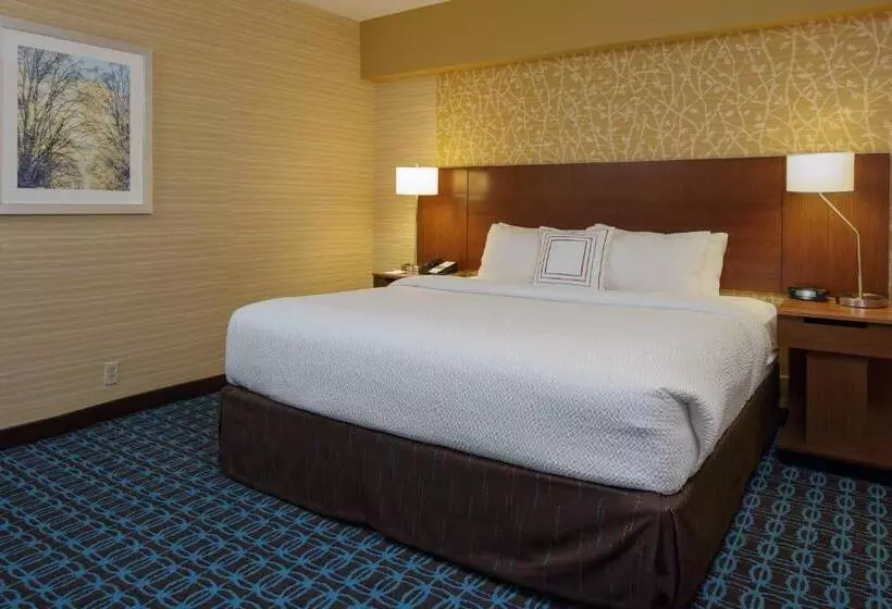 キングサイズベッドのスイートルーム, Fairfield Inn & Suites By Marriott Belleville