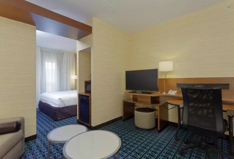 キングサイズベッドのスイートルーム, Fairfield Inn & Suites By Marriott Belleville