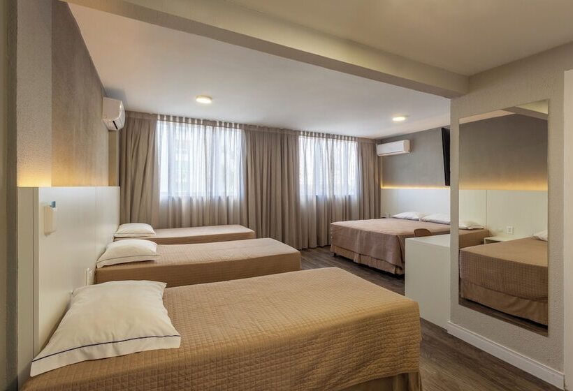 4인용 스탠다드 룸, Marambaia Hotel E Convenções