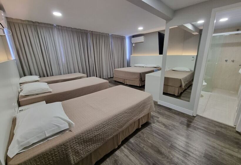 اتاق استاندارد چهار تخته, Marambaia Hotel E Convenções