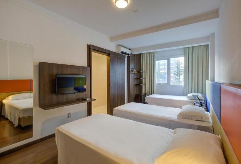 スーペリアトリプルルーム, Slim Joinville By Slaviero Hoteis