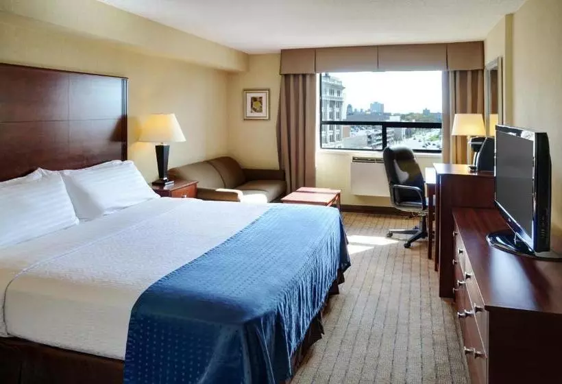 キングサイズベッドのスタンダードルーム, Holiday Inn & Suites Winnipeg Downtown, An Ihg
