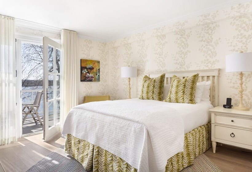 디럭스 룸, Manoir Hovey, Relais & Châteaux