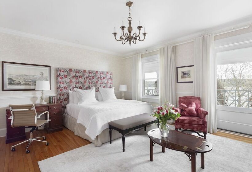 豪华房间, Manoir Hovey, Relais & Châteaux