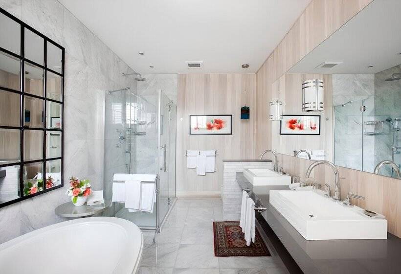 Номер Deluxe, Manoir Hovey, Relais & Châteaux