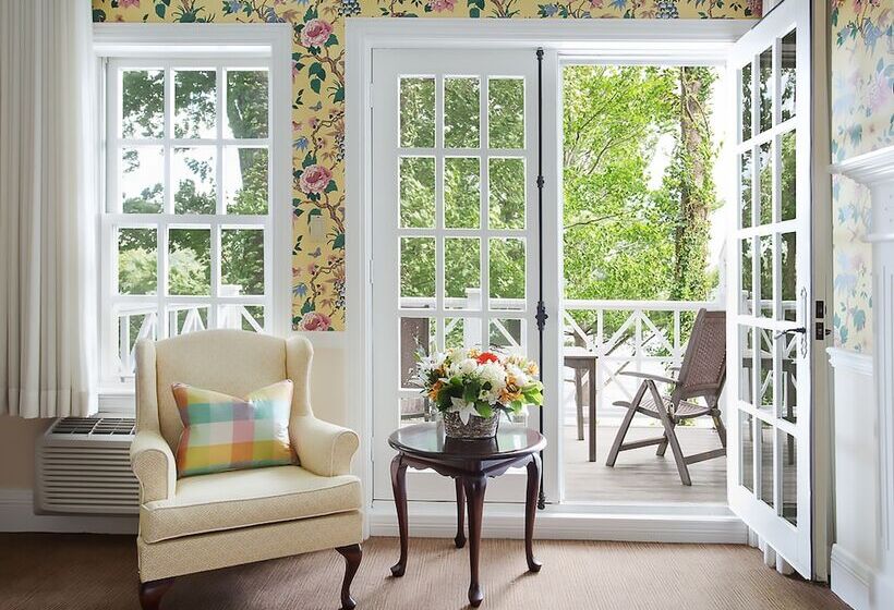 디럭스 룸, Manoir Hovey, Relais & Châteaux