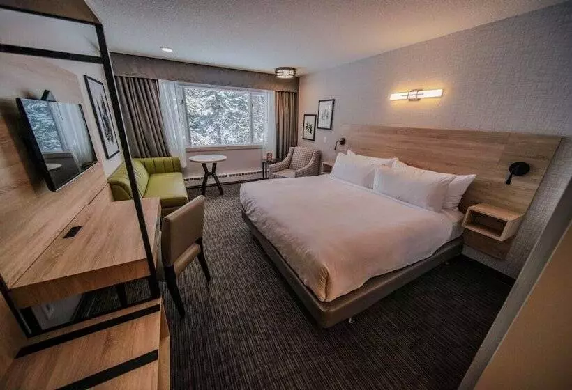 キングサイズベッドのデラックスルーム, Mountaineer Lodge