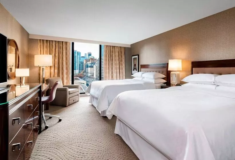 اتاق استاندارد با 2 تخت دوبل, Sheraton Centre Toronto