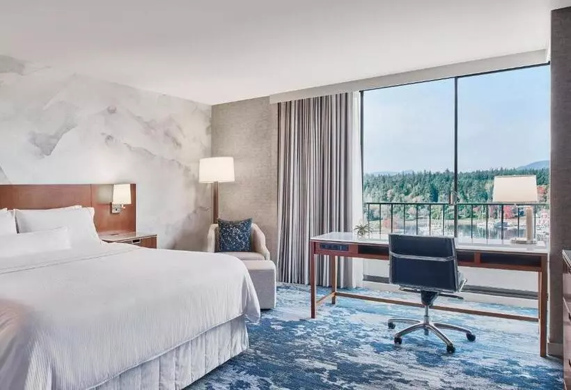 اتاق دلوکس با تخت کینگ و چشمانداز, The Westin Bayshore, Vancouver