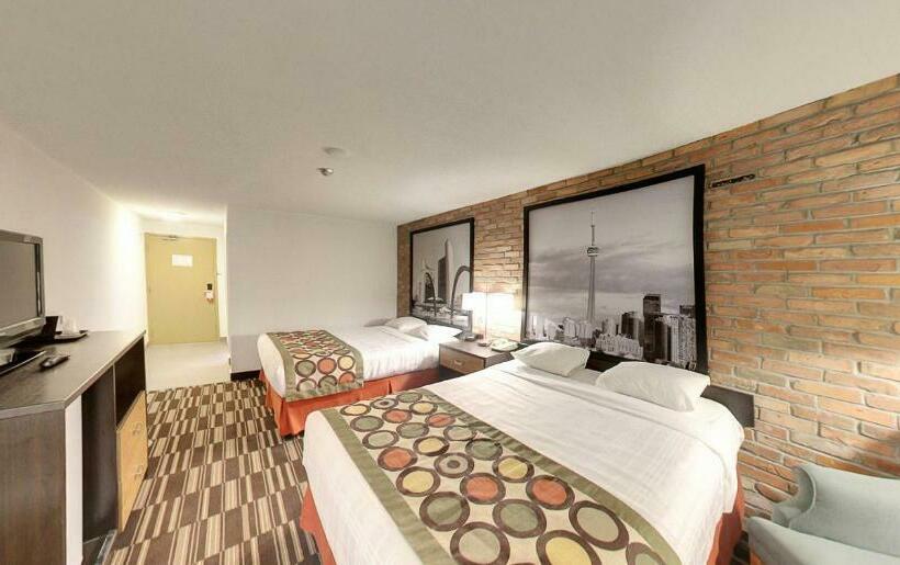 2ダブルベッドのスタンダードルーム, Super 8 By Wyndham Sudbury On