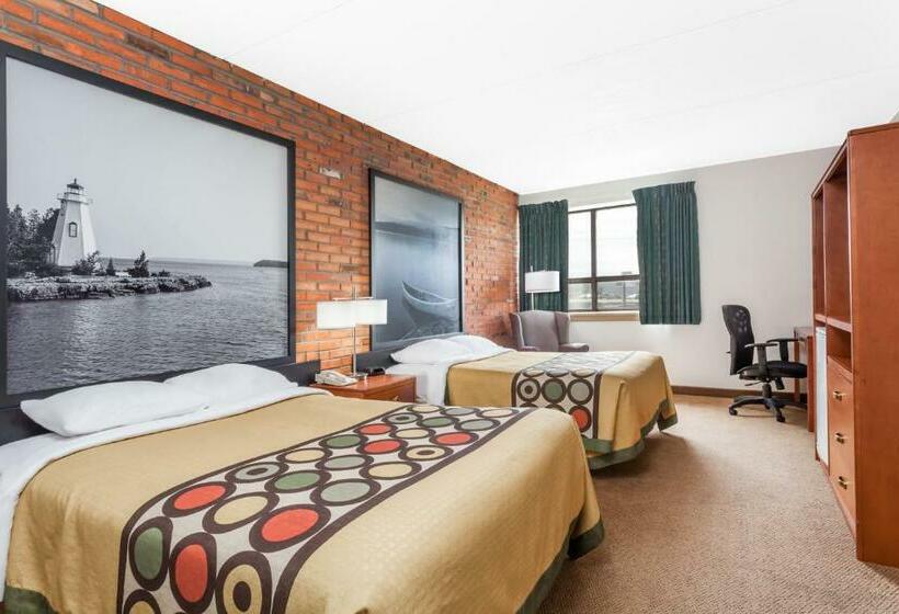 2ダブルベッドのスタンダードルーム, Super 8 By Wyndham Sudbury On