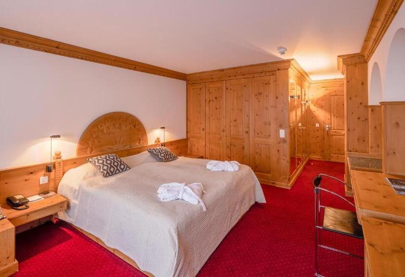 חדר דלוקס עם מרפסת, Albana Hotel Silvaplana