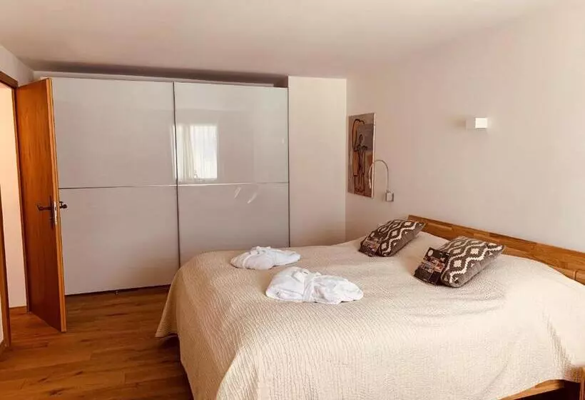 آپارتمان 1 خوابه با بالکن, Albana Hotel Silvaplana
