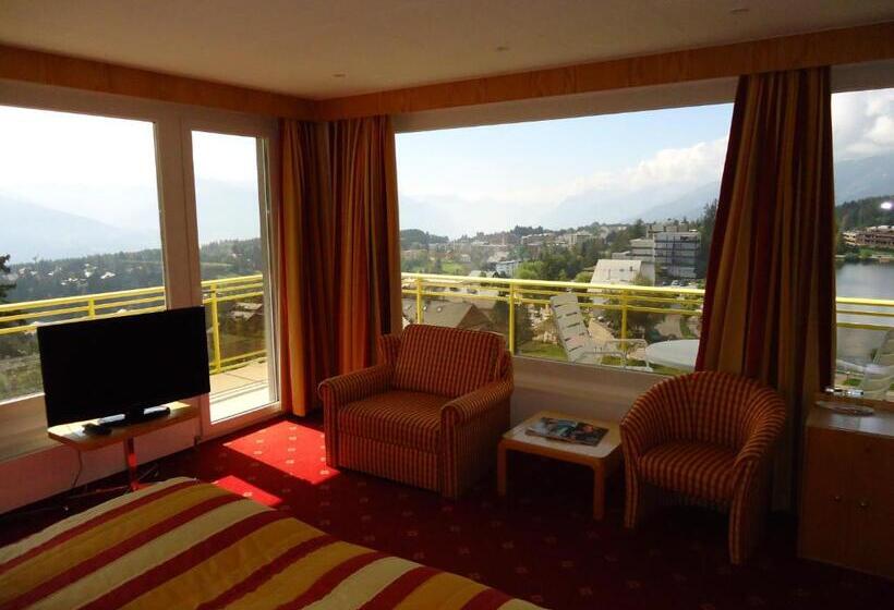 اتاق استاندارد با چشماندازهای پانوراما, Grand Hôtel Du Parc
