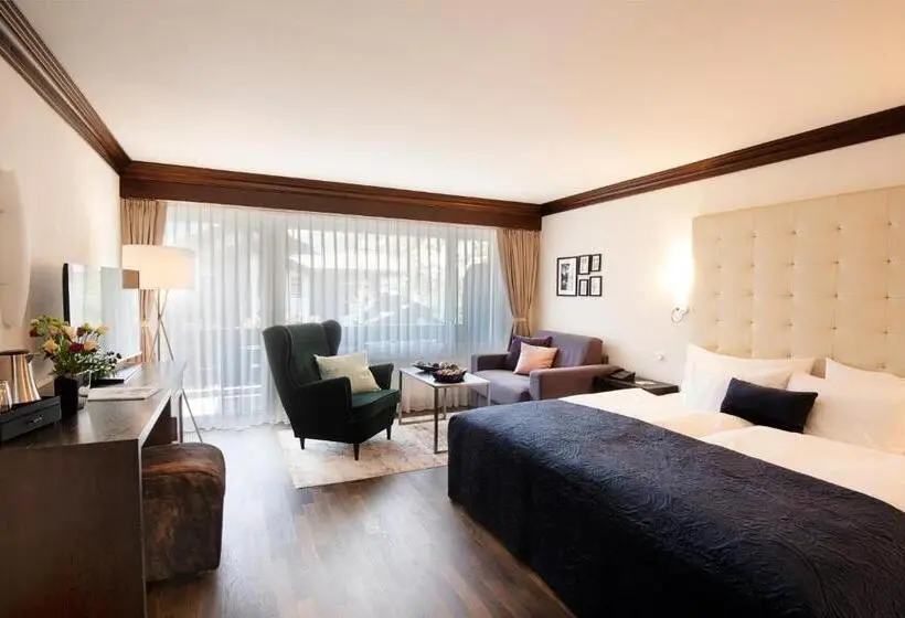 景色の見えるデラックスルーム, Le Mirabeau Resort & Spa Zermatt