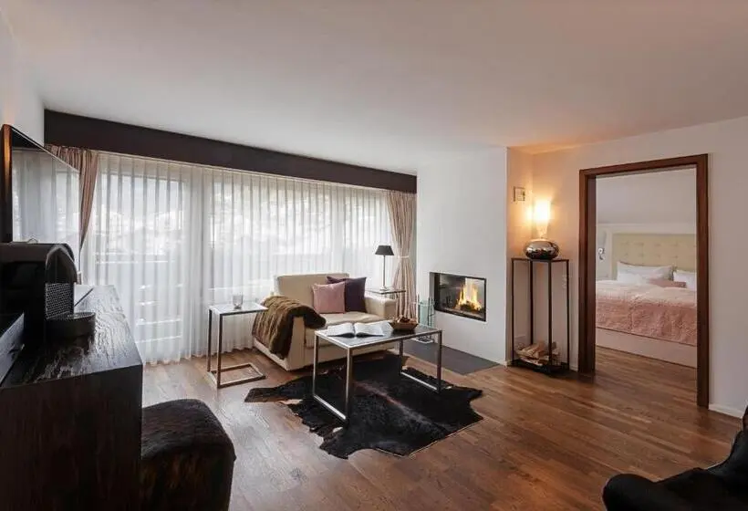 デラックススイート ビュー付き, Le Mirabeau Resort & Spa Zermatt