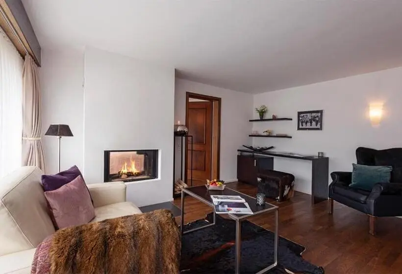 デラックススイート ビュー付き, Le Mirabeau Resort & Spa Zermatt