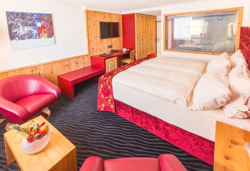 Номер Комфорт, Sport & Wellnesshotel San Gian St. Moritz