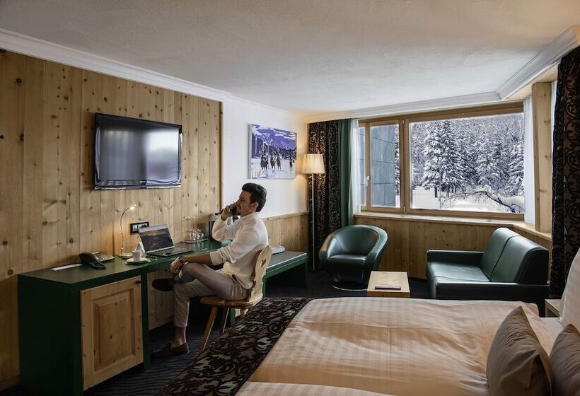 غرفة ديلوكس, Sport & Wellnesshotel San Gian St. Moritz