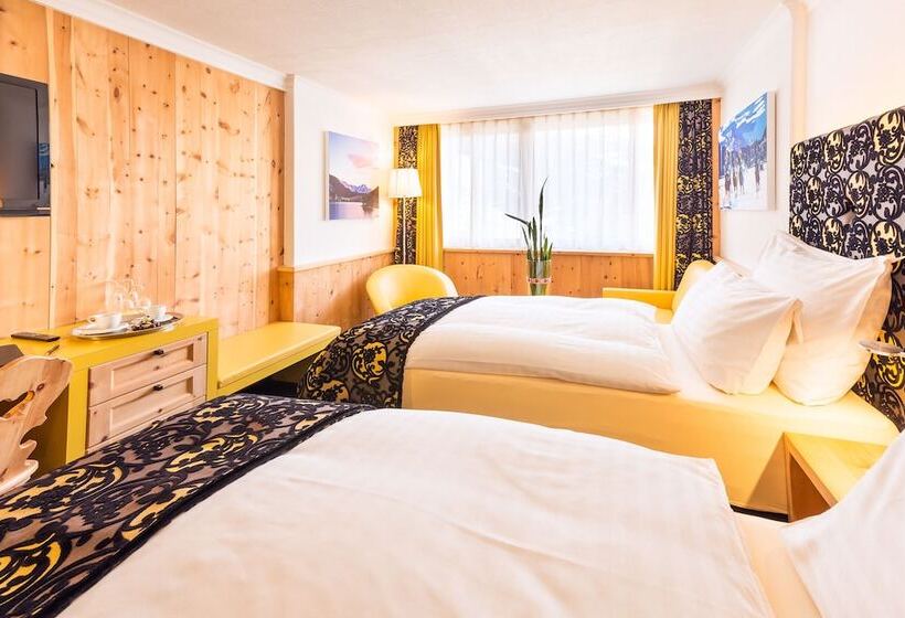 Трехместный Номер Superior, Sport & Wellnesshotel San Gian St. Moritz