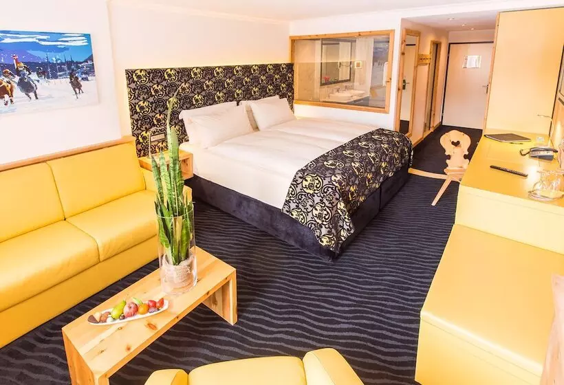 スーペリアトリプルルーム, Sport & Wellnesshotel San Gian St. Moritz