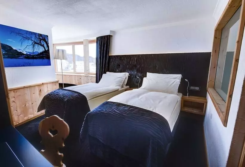 スーペリアシングルルーム, Sport & Wellnesshotel San Gian St. Moritz