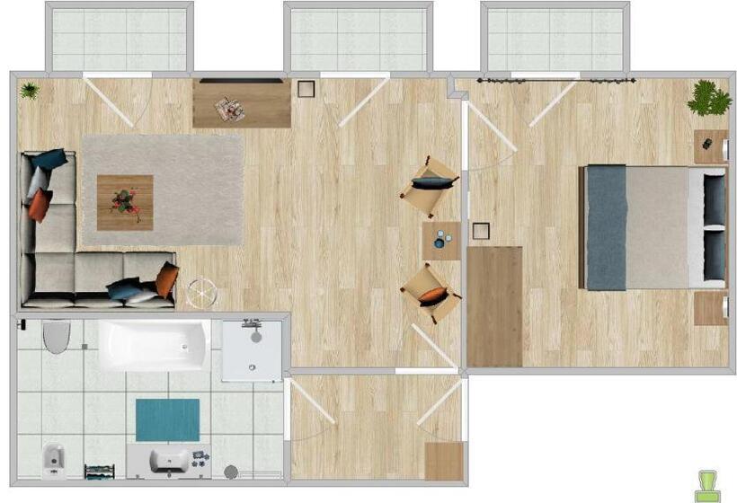 주니어 스위트, Badehof