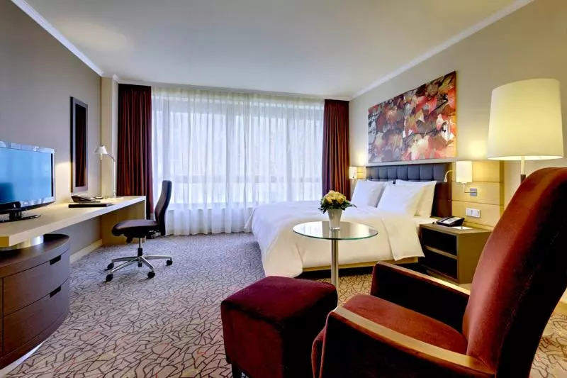 اتاق لوکس با تخت بزرگ, Hilton Mainz