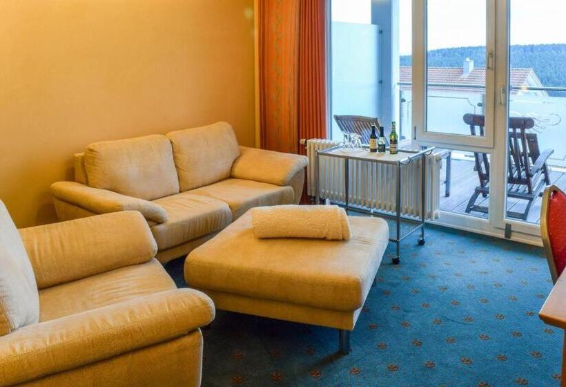 Номер Deluxe с Балконом, Vital  Und Wellnesshotel Albblick