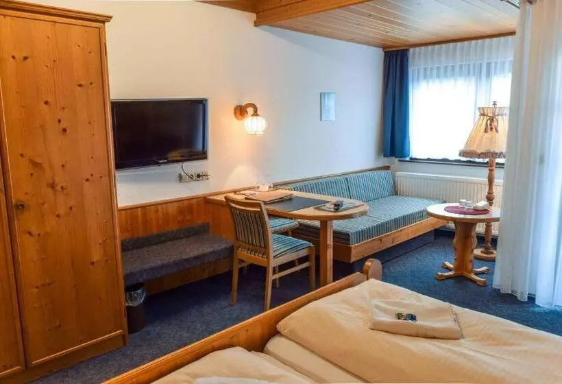 اتاق سوپریور با تخت بزرگ, Vital  Und Wellnesshotel Albblick