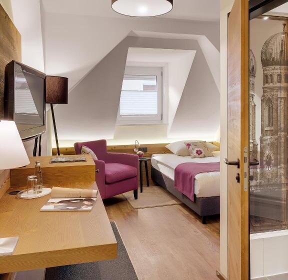 اتاق راحتی یک تخته, Alpen Hotel München