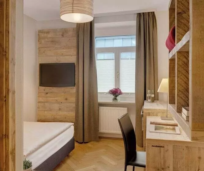 Quarto standart individual, Alpen Hotel München