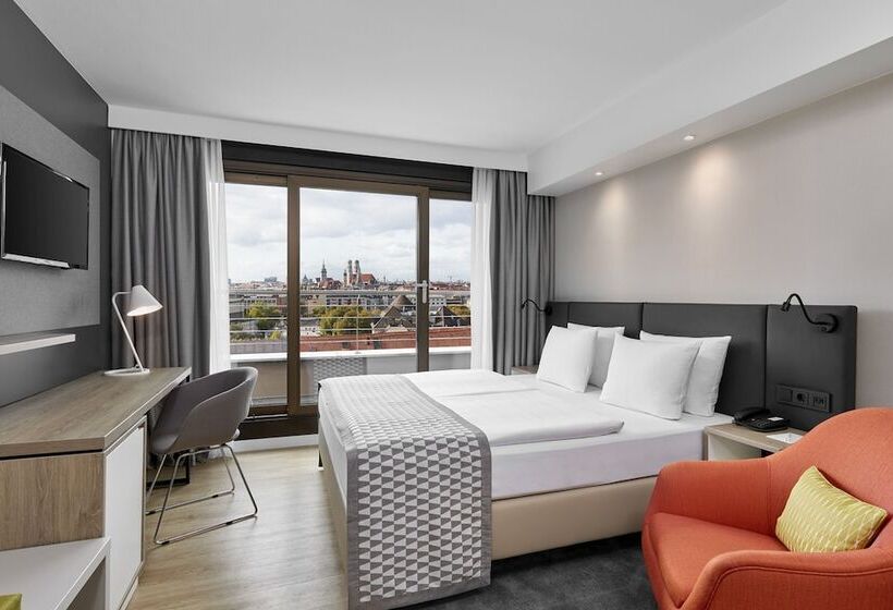 غرفة بريميوم مطلة على المدينة, Holiday Inn Munich City Centre, An Ihg