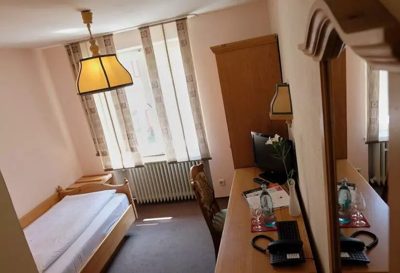 スタンダードシングルルーム, Romantica Hotel Blauer Hecht