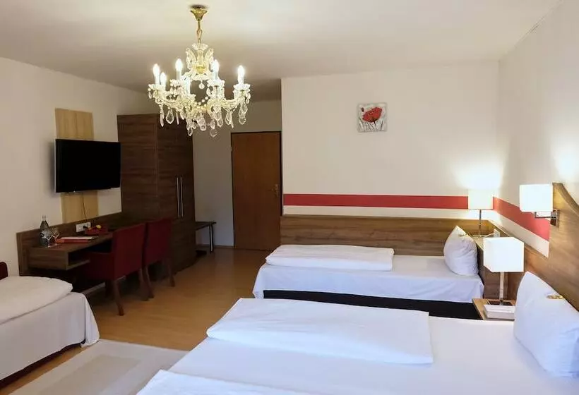 スタンダード４人部屋, Romantica Hotel Blauer Hecht
