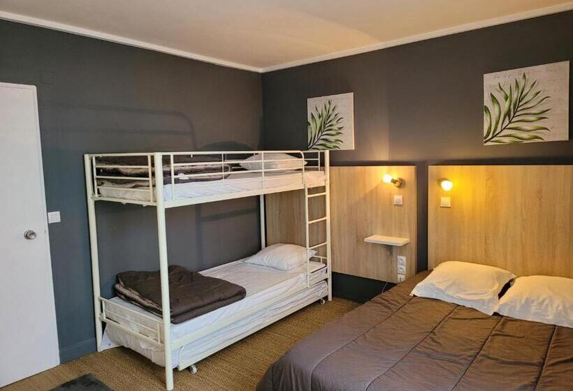 Standard 4 Pers. Værelse, Auberge De L Orisse Et Iris Hostel
