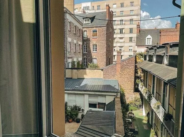 Standard Yhden Hengen Huone, Garden Hotel Rennes Centre Gare