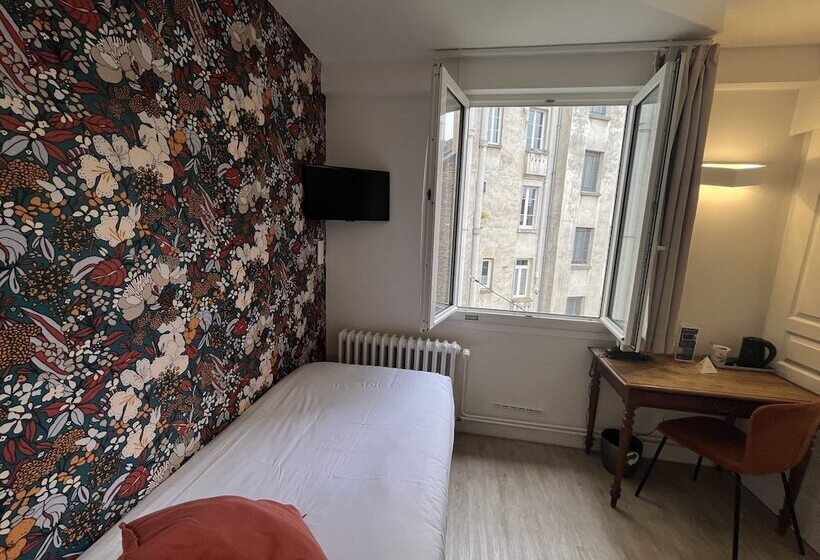 スタンダードシングルルーム, Garden Hotel Rennes Centre Gare