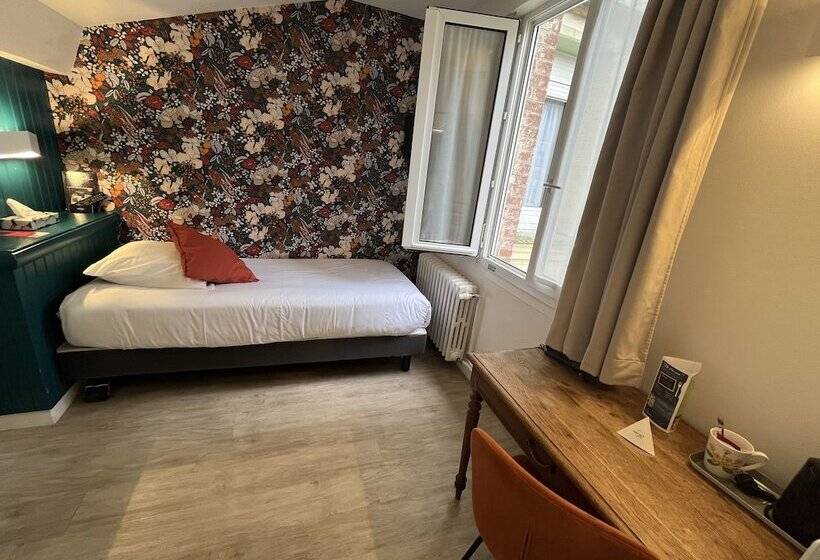 スタンダードシングルルーム, Garden Hotel Rennes Centre Gare