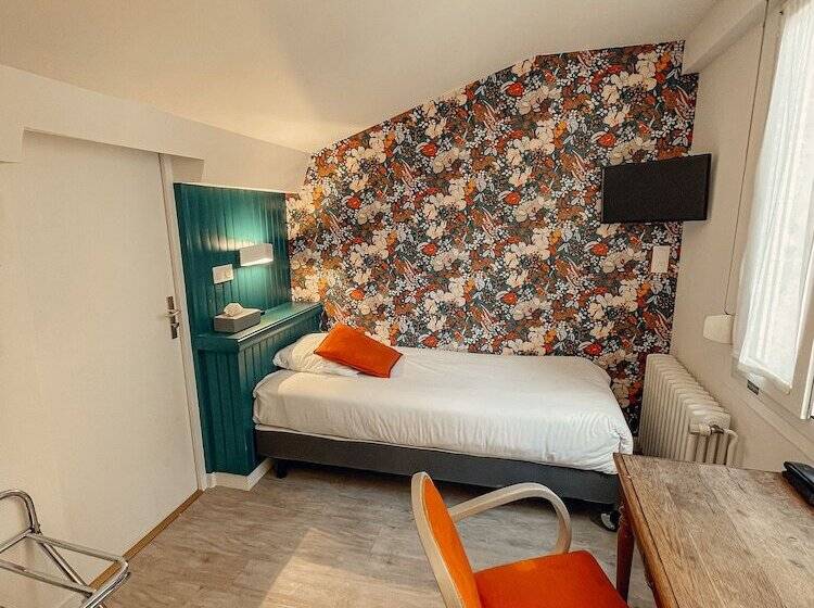 スタンダードシングルルーム, Garden Hotel Rennes Centre Gare