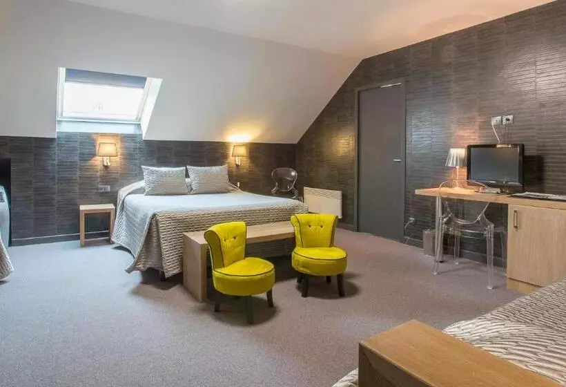 اتاق استاندارد چهار تخته, Hostellerie St Vincent