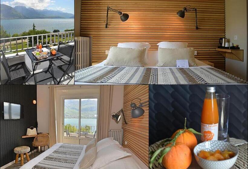 חדר דלוקס עם מרפסת, Hôtel Beauregard, The Originals Relais