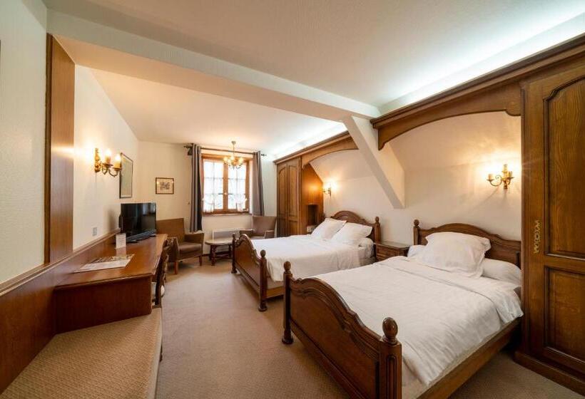 Трехместный Номер Комфорт, Munsch Restaurant & Wellness, Colmar Nord   Haut Koenigsbourg