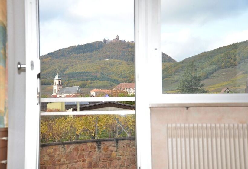 Номер Deluxe с Балконом, Munsch Restaurant & Wellness, Colmar Nord   Haut Koenigsbourg