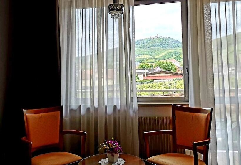 Номер Deluxe с Балконом, Munsch Restaurant & Wellness, Colmar Nord   Haut Koenigsbourg