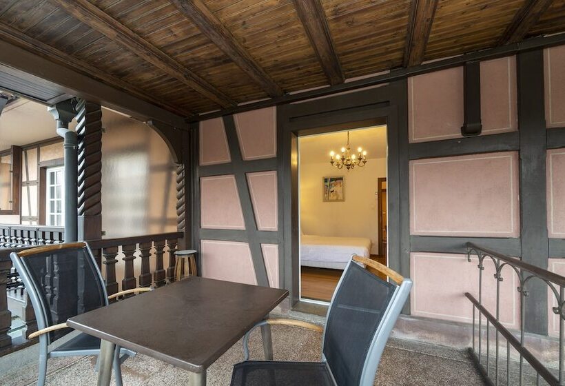 Номер Superior с Балконом, Munsch Restaurant & Wellness, Colmar Nord   Haut Koenigsbourg