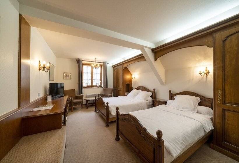 Трехместный Номер Комфорт, Munsch Restaurant & Wellness, Colmar Nord   Haut Koenigsbourg
